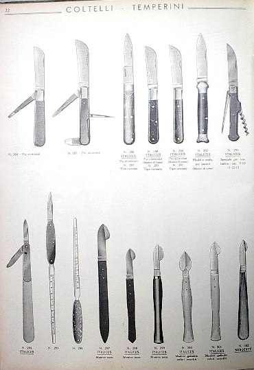 Catalogo ditta Italicus